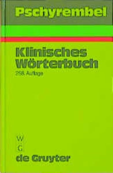 Pschyrembel Klinisches Wörterbuch