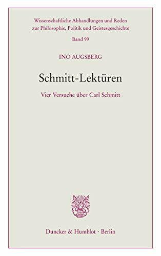 Schmitt-Lektüren