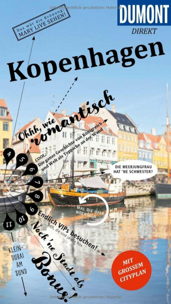 DuMont direkt Reiseführer Kopenhagen: Mit großem Cityplan