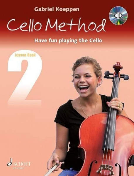 Cello Method. Lesson Book 2. Lehrbuch mit CD