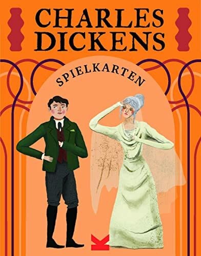 Laurence King Charles Dickens Spielkarten, Gelb