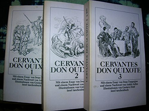 Don Quixote (3 Bände) (insel taschenbuch 109)