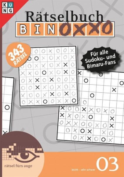 Binoxxo Rätselbuch 03