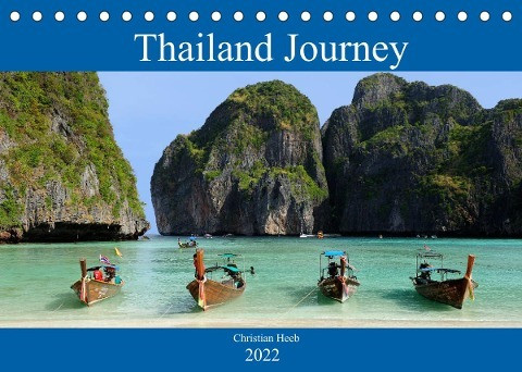 Thailand Journey (Tischkalender 2022 DIN A5 quer)