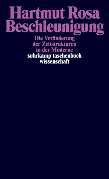 Beschleunigung. Die Veränderung der Zeitstrukturen in der Moderne