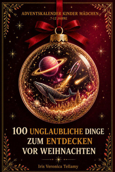 Adventskalender Kinder Mädchen: 100 unglaubliche Dinge zum Entdecken vor Weihnachten
