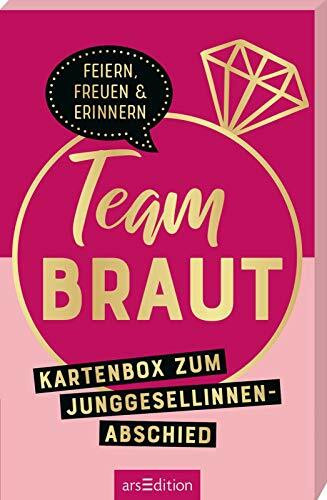 Team Brau: Kartenbox zum Junggesellinnenabschied. Zum Feiern, Freuen und Erinnern