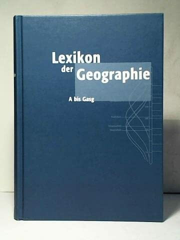 Lexikon der Geographie: Band 1