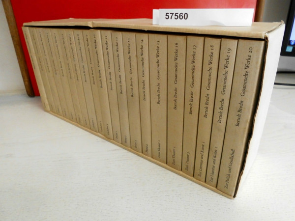 Gesammelte Werke: 20 Bände. (edition suhrkamp Werkausgabe)