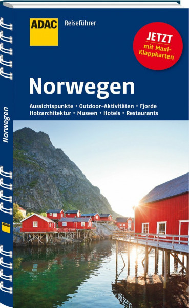 ADAC Reiseführer Norwegen: Aussichtspunkte, Outdoor-Aktivitäten, Fjorde, Holzarchitektur, Museen, Hotels, Restaurants. Mit Maxi-Klappkarten