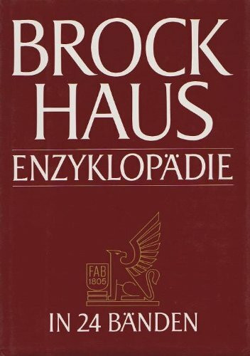 Brockhaus Enzyklopädie. A - Apt. (Bd. 1)
