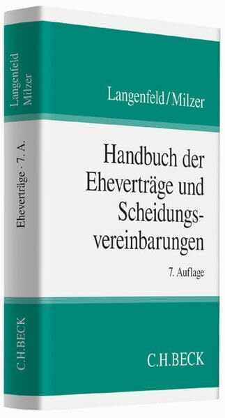 Handbuch der Eheverträge und Scheidungsvereinbarungen