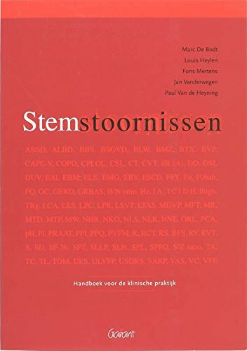 Stemstoornissen: Handboek voor de klinische praktijk