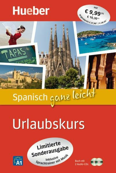 Spanisch ganz leicht Urlaubskurs – Limitierte Sonderausgabe: inklusive Sprachtrainer mit Musik / Paket