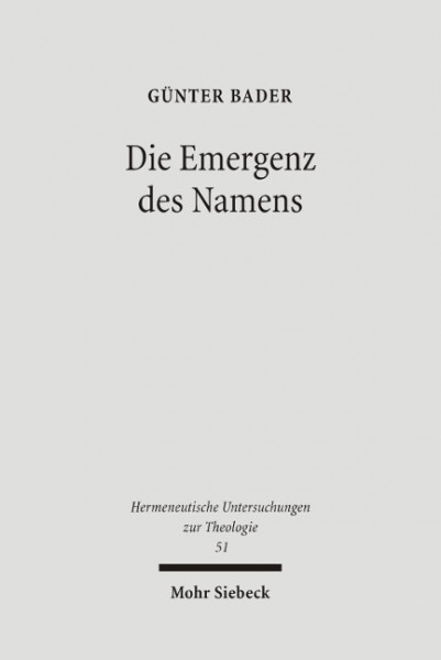 Die Emergenz des Namens