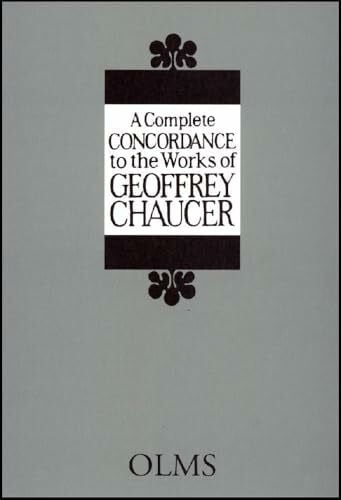 A Complete Concordance to the Works of Geoffrey Chaucer: Edited by Akio Oizumi and programmed by Kunihiro Miki. Vol. 13, Supplement series 3: A ... vol. III: M - R. (Alpha-Omega, Reihe C)