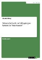 Bühnenrhethorik und Alltagsjargon - Sprache in "Papa Hamlet"