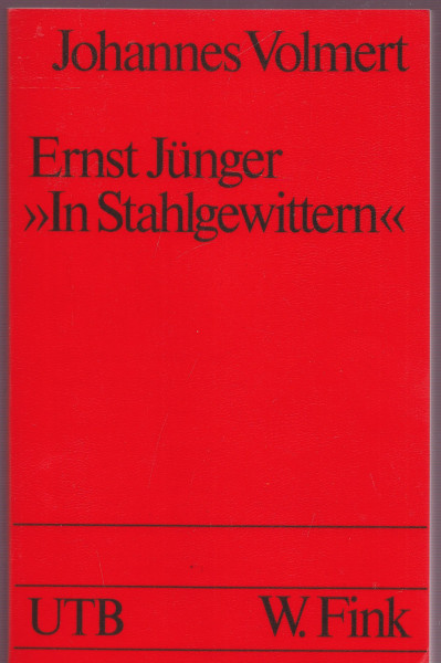 Ernst Jünger, "In Stahlgewittern"