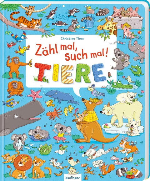 Zähl mal, such mal! Tiere