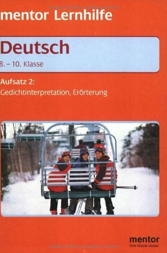 Mentor Lernhilfe Deutsch. Aufsatz 2, 8.-10. Klasse: -10. Klasse. Aufsatz 2
