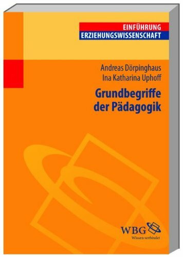 Grundbegriffe der Pädagogik (Einführung)