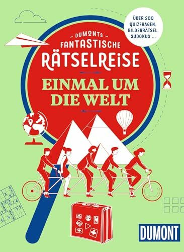 DUMONTs Fantastische Rätselreise Einmal um die Welt (DUMONT Geschenkbuch)