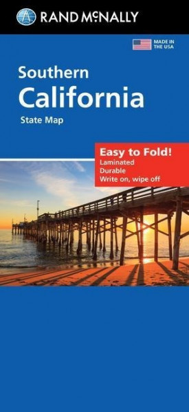 Rand McNally Easy to Fold: Southern California Laminated Map