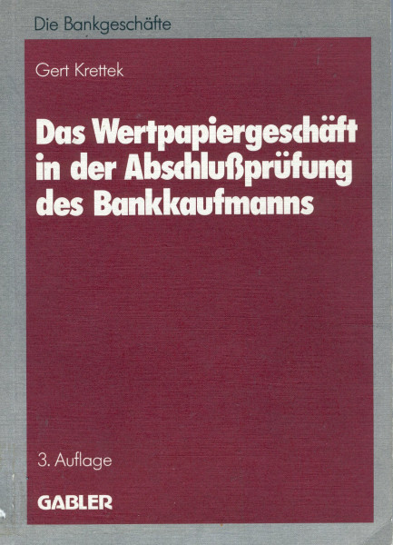 Das Wertpapiergeschäft in der Abschlussprüfung des Bankkaufmanns