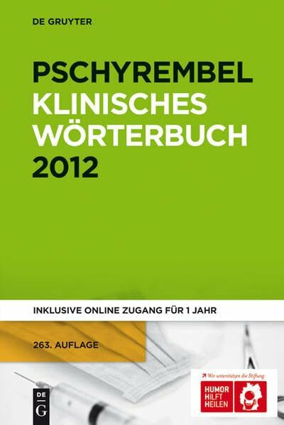 Pschyrembel Klinisches Wörterbuch: Buch + Online
