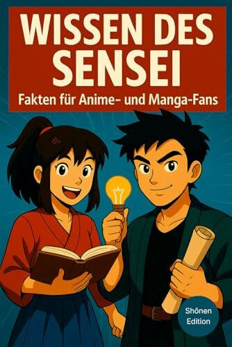 Wissen des Sensei - Shōnen Edition: Fakten, Trivia und unnützes Wissen für Anime- und Manga-Fans zu One Piece, Naruto, Demon Slayer, Jujutsu Kaisen, ... Ghoul, My Hero Academia, Pokémon & mehr.