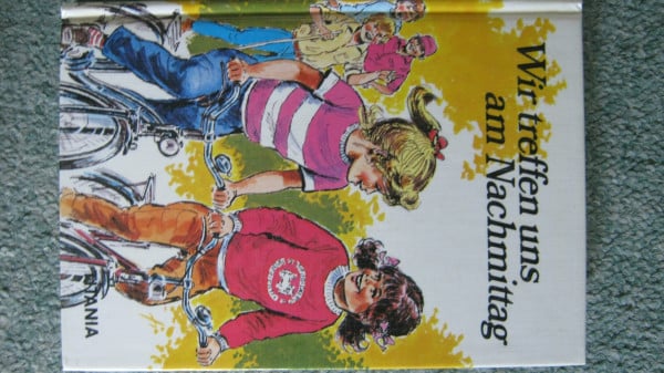 Wir treffen uns am Nachmittag: Druckschrift