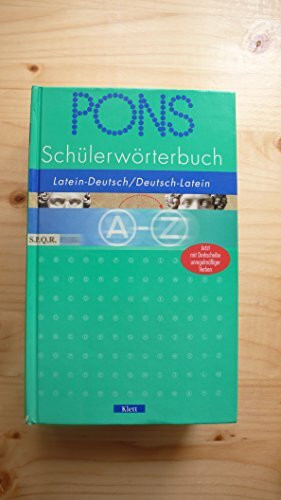 PONS Schülerwörterbuch Latein. Latein-Deutsch /Deutsch-Latein