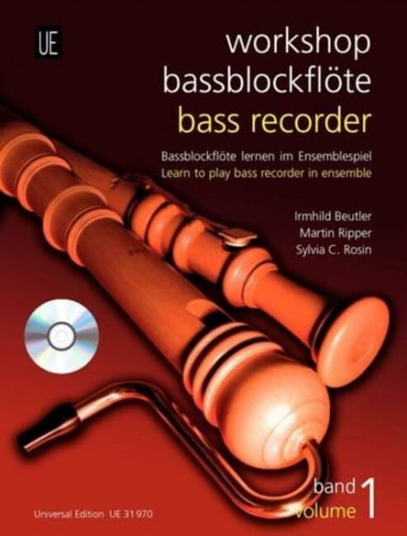 Workshop Bassblockflöte 1 mit CD.Vol.1: Bassblockflöte lernen im Ensemblespiel. Band 1. 3-5 Blockflöten und CD. Partitur und Stimmen.. Mit Playback CD ... Berlin - Anleitung zum Bassblockflötenspiel