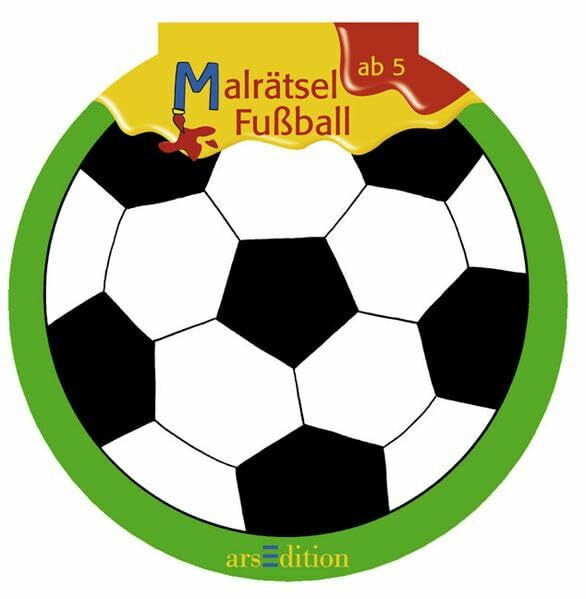 Malrätsel Fussball: Block