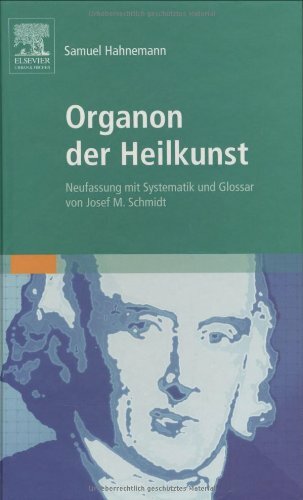 Organon der Heilkunst Organon der Heilkunst