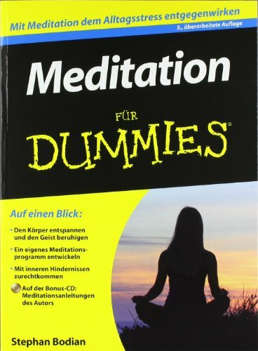 Meditation für Dummies: Mit Meditation dem Alltagsstress entgegenwirken