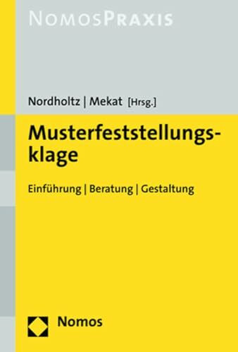 Musterfeststellungsklage: Einführung | Beratung | Gestaltung