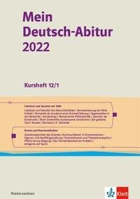 Mein Deutsch-Abitur 2022. Kursheft 12/1 Klasse 12. Ausgabe Niedersachsen