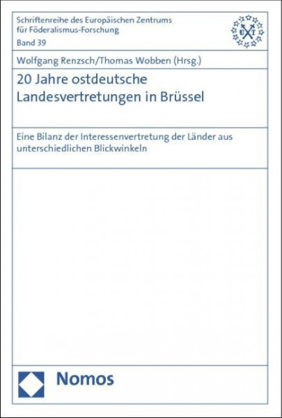 20 Jahre ostdeutsche Landesvertretungen in Brüssel