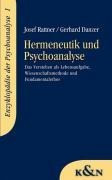Hermeneutik und Psychoanalyse