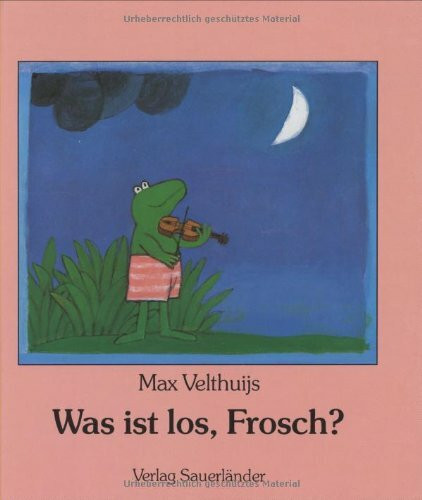 Was ist los, Frosch?