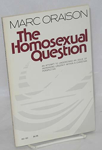 Title: The homosexual question