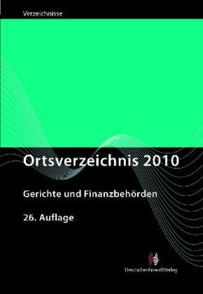 Ortsverzeichnis 2010