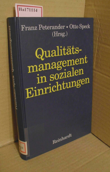 Qualitätsmanagement in sozialen Einrichtungen