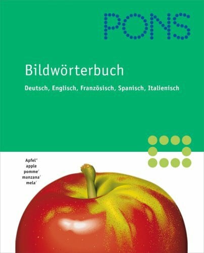 PONS Bildwörterbuch, Deutsch-Englisch-Französisch-Spanisch-Italienisch