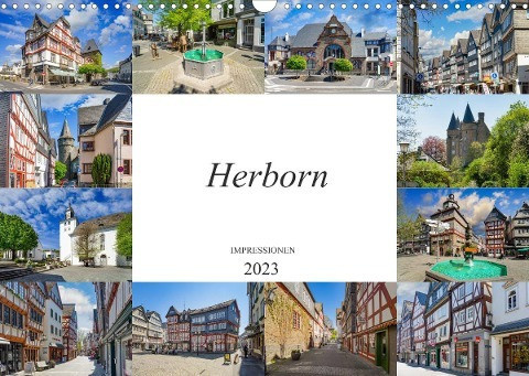 Herborn Impressionen (Wandkalender 2023 DIN A3 quer)