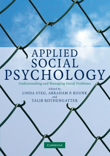 Applied Social Psychology: Understanding and Managing Social Problems