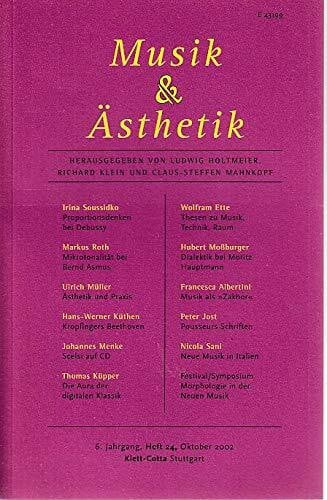 Musik & Ästethik. 6. Jg., Heft 24, Oktober 2002.