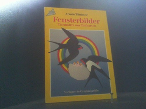 Fensterbilder-Tiermotive: Tiermotive aus Tonkarton