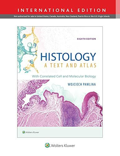 Wolters Kluwer Health Histology, A Text And Atlas, With Correlated Cell And Molecular Biology